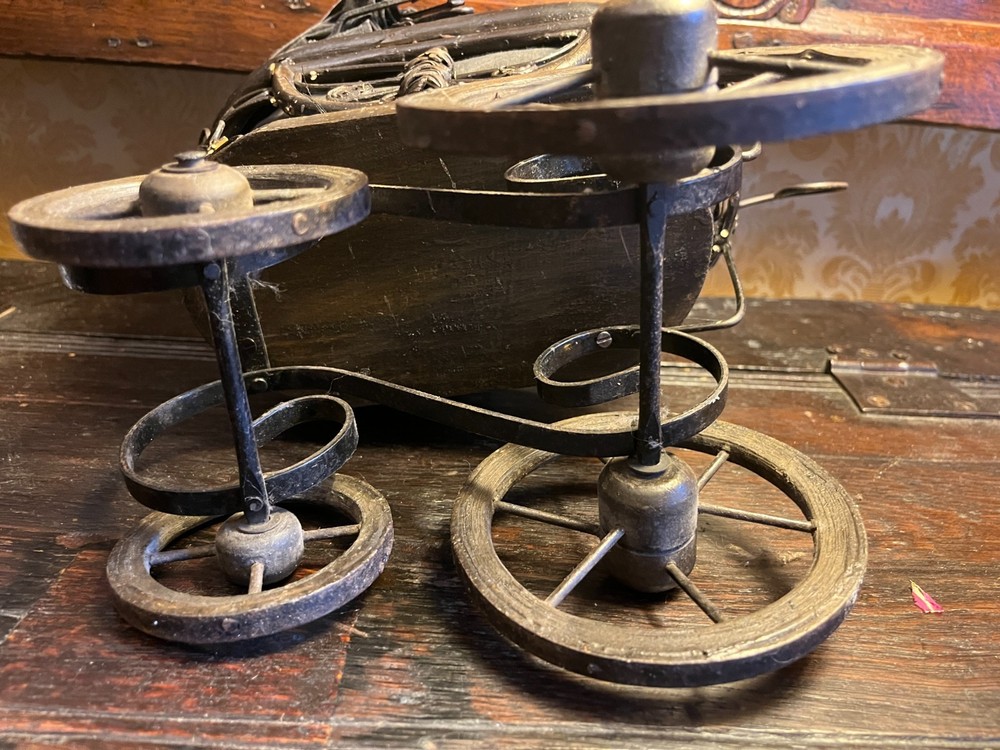 Vintage style toy pram.