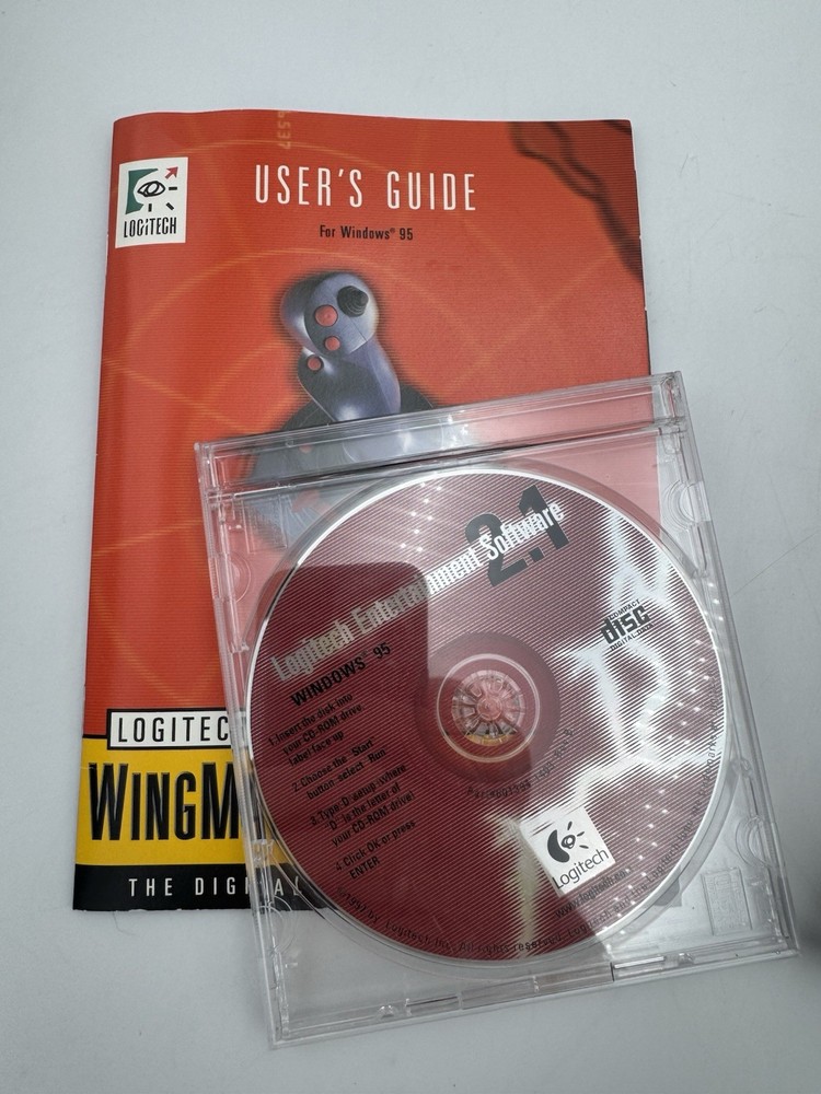 Logitech Wingman Extreme Digital Joystick - Microsoft Flight Simulator CIB