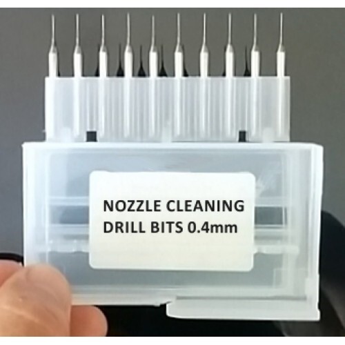 Nozzle Drill Bits (10 pack) 3D Printing Systems