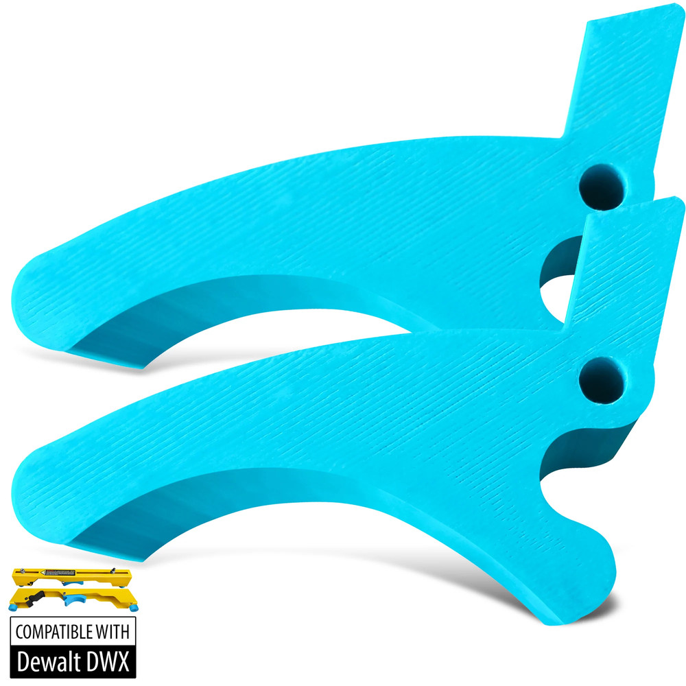 Yellow Replacement Mounting Bracket Clip Levers for Dewalt DW7231