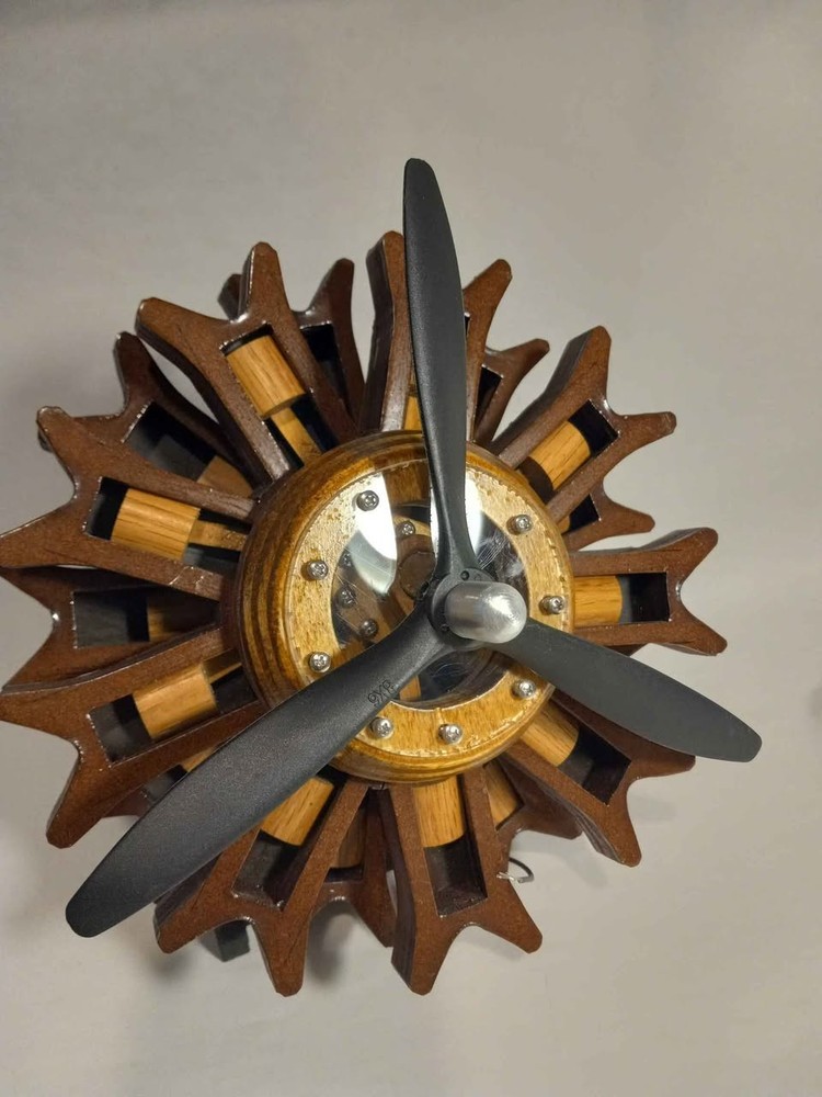 Radial  engine operating desktop model