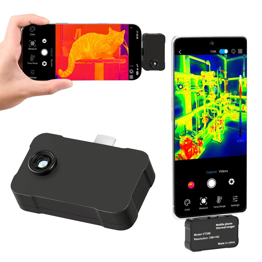 Uimoso Thermal Imaging Camera for Android & iOS with 512 x 384 Resolution