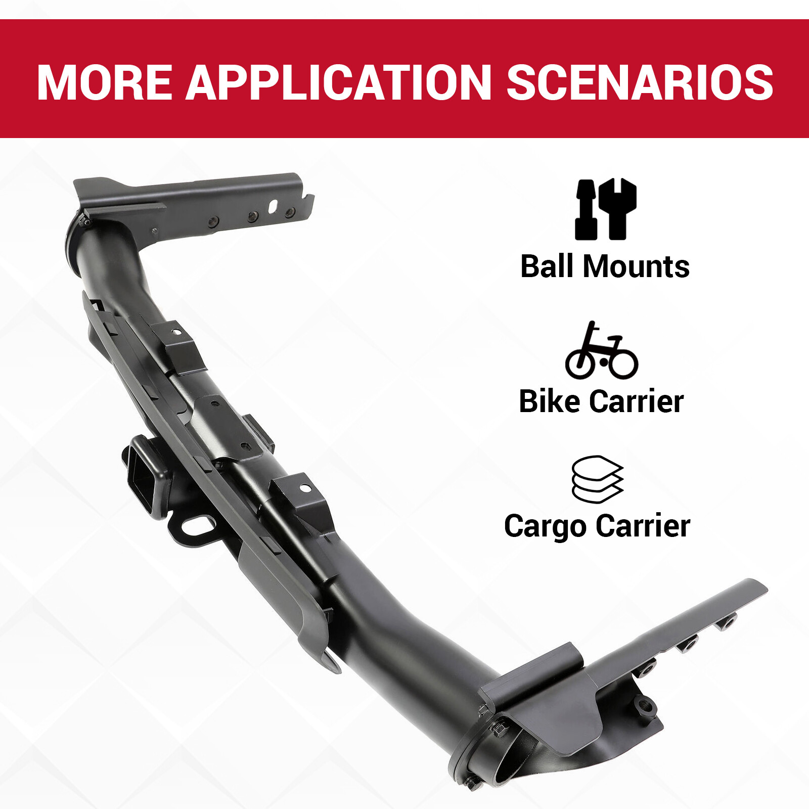 For Jeep Grand Cherokee 2011-2022 Trailer Hitch Receiver Hitch Bezel 82212180AD