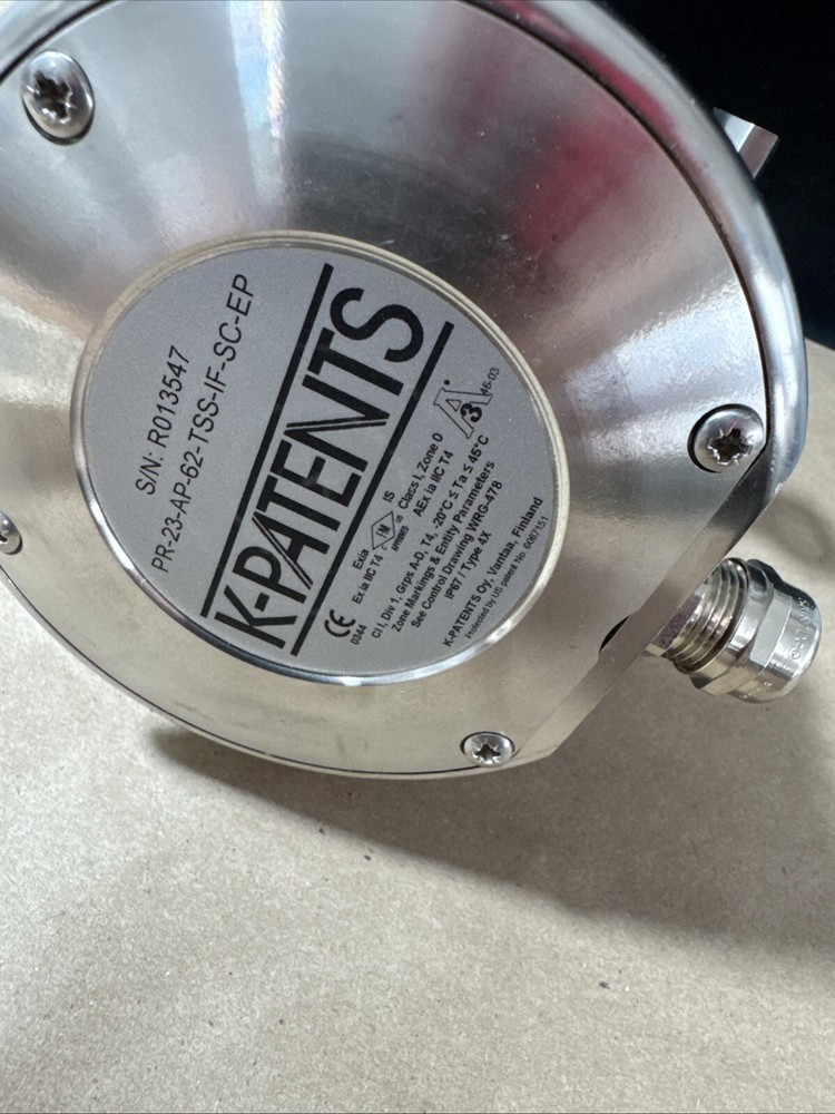 K-Patents Process Instruments Process Refractometer System STR-U-GP-DC 🇺🇸