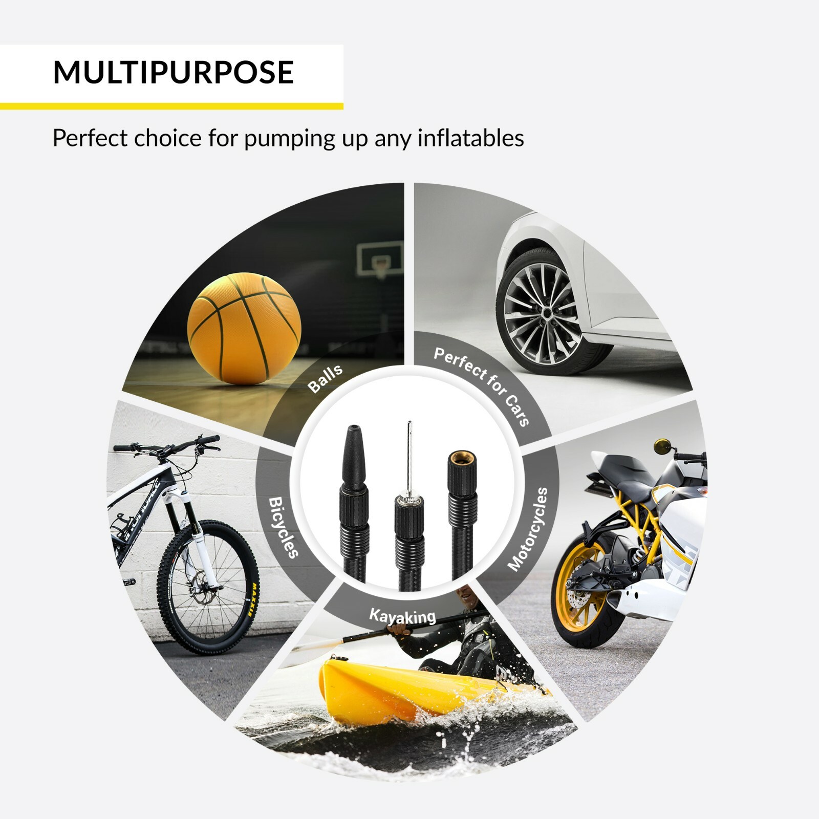 Air Compressor kensun Tire inflator portable digital Electric ac\dc