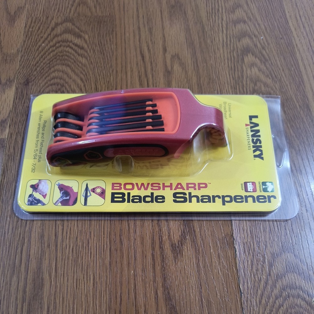 LANSKY BROADHEAD & KNIFE SHARPENER PLUS ARROW TOOL & MULTI-TOOL