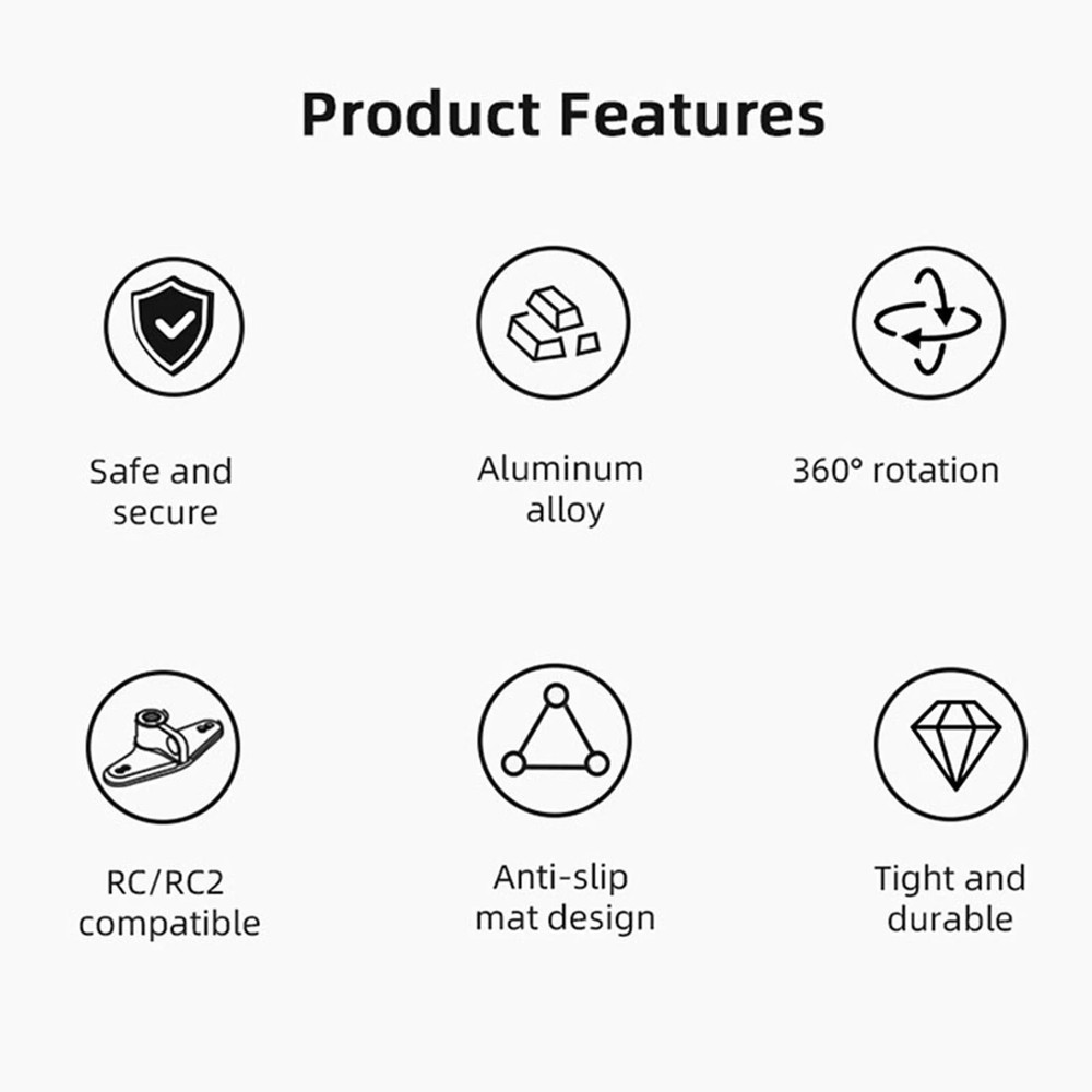 Bicycle Stand Remote Control Bracket For DJI Mini 4 Pro RC/RC 2 Remote Control