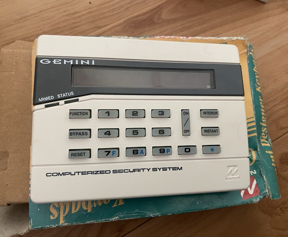 Napco Gemini Digital Keypad Controller NIB New