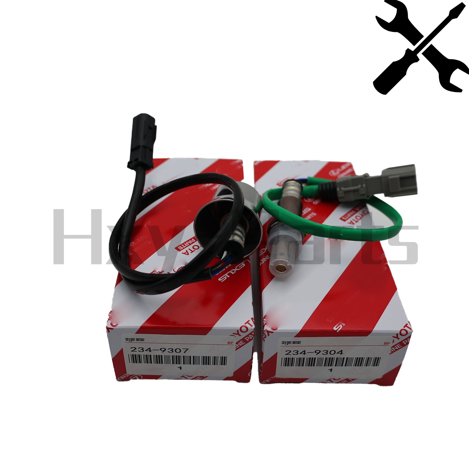 OEM 2X Front+Rear O2 Sensor For Toyota Camry Avalon 2.5L 89467-06250 89467-33210