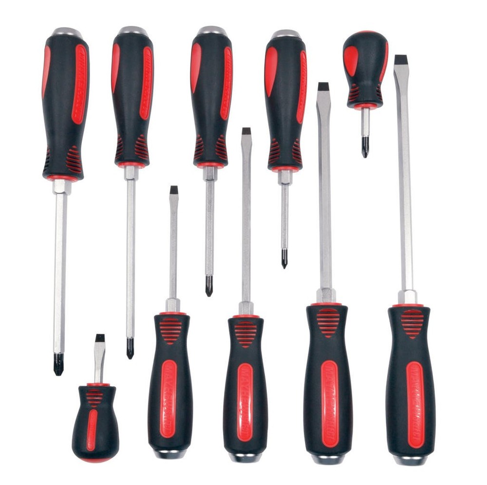 10 Pc. Capped End Screwdriver Set MAY-66306 Brand New!