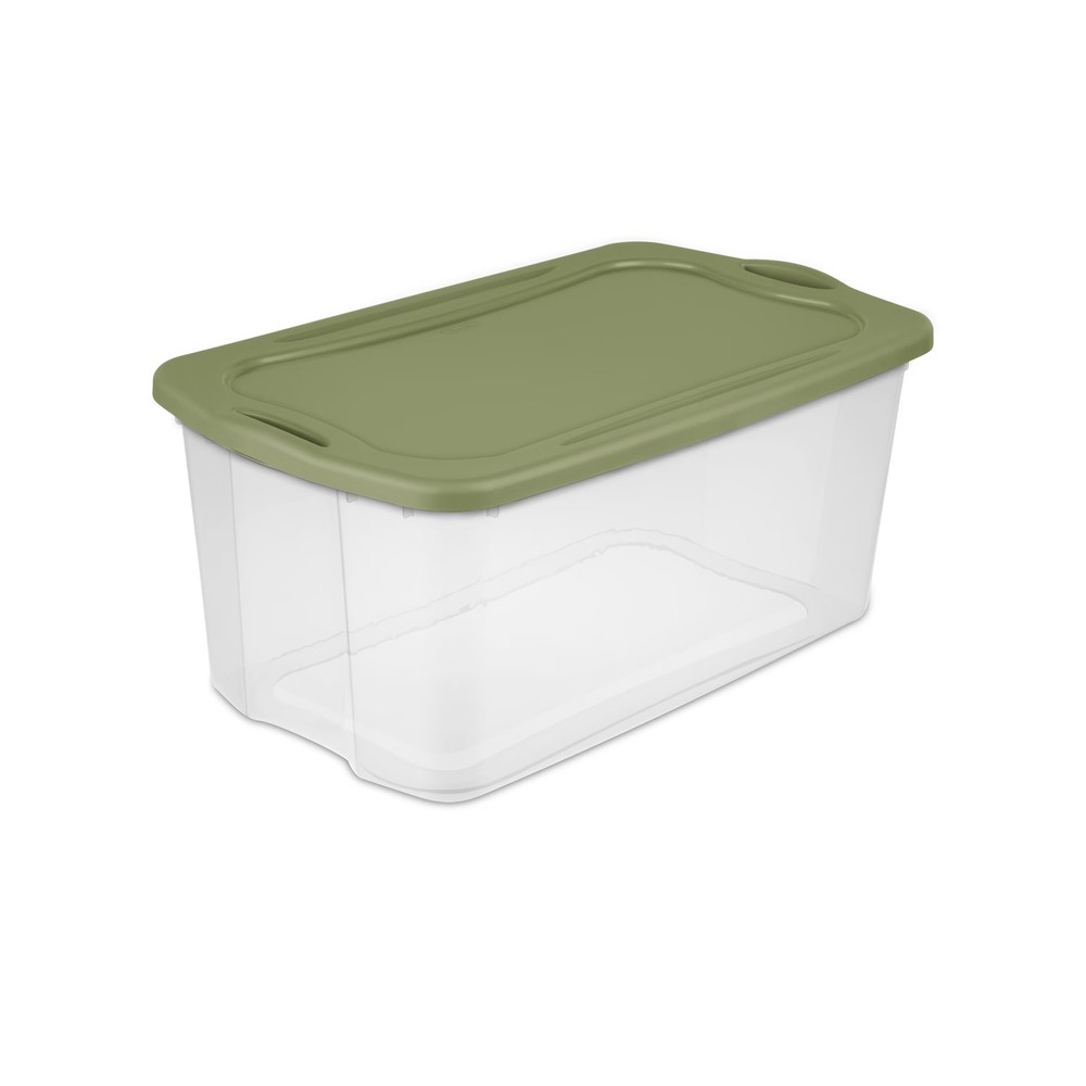 Sterilite EZ Carry 120 Quart Extra-Large Storage Bin, Green
