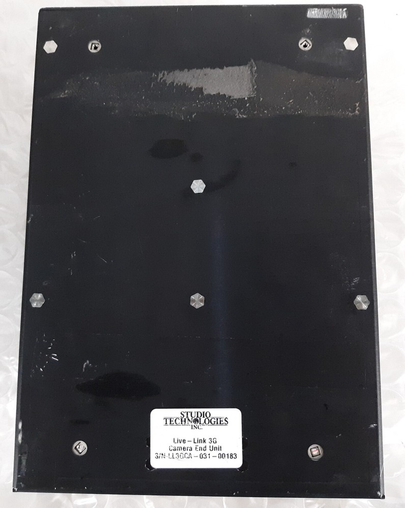 Studio Technologies LL3GCA-031 3G Camera End Unit NO AC & TOP Cover *TESTED*