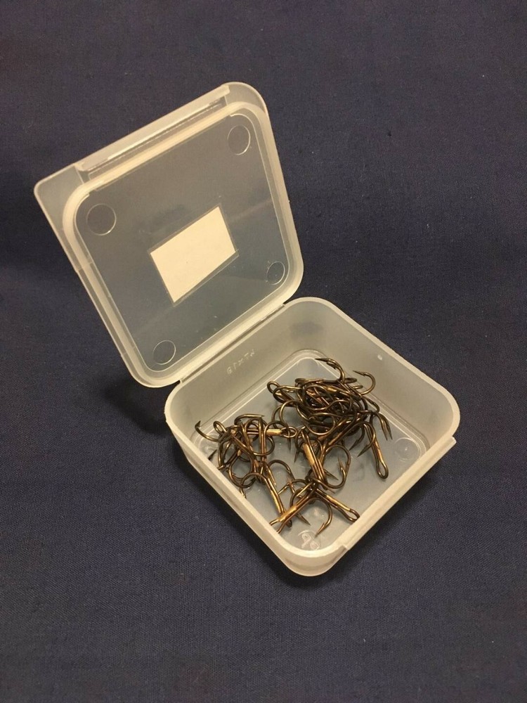 Split Shank / Split Treble / Clip in Treble Hooks Size 8 (25 Hook Pack)