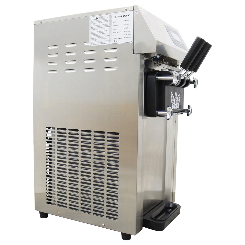 Automatic Soft Ice Cream Machine with Pre-cooling&Preservation Function 3Flavor