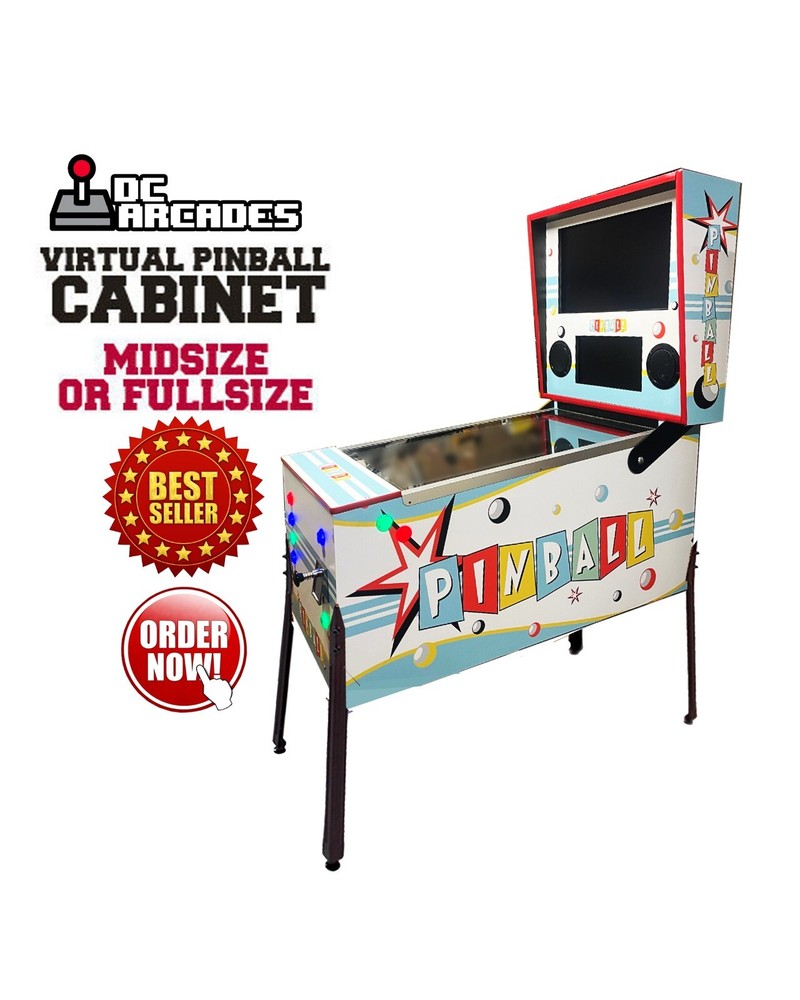 Virtual Pinball Machine -Midsize 32" FULL HD