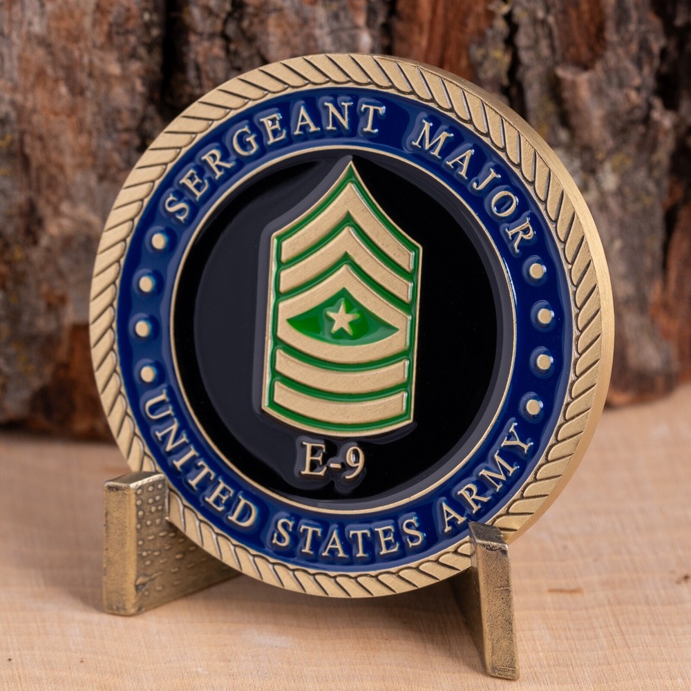 US Army Sergeant Major E9 Challenge Coin