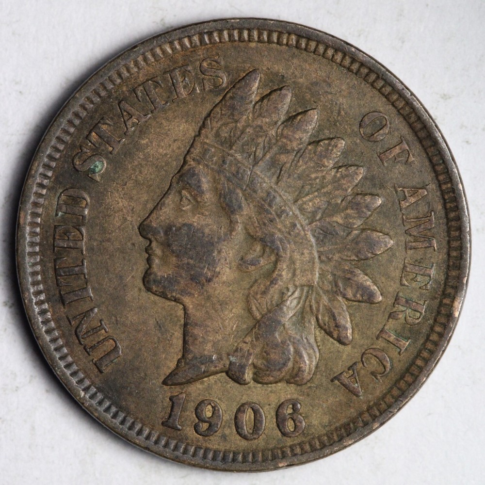 1906 Indian Head Cent Penny FULL LIBERTY E678