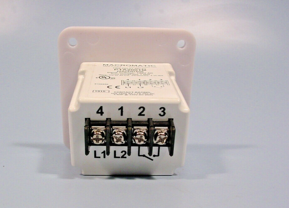 Macromatic PTA2001M Percentage Cycle Timer, 10A, 120VAC, 3-1/2" W
