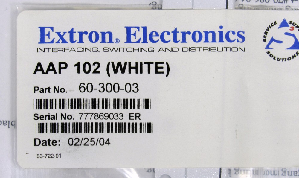 Extron AAP 102, White – NEW