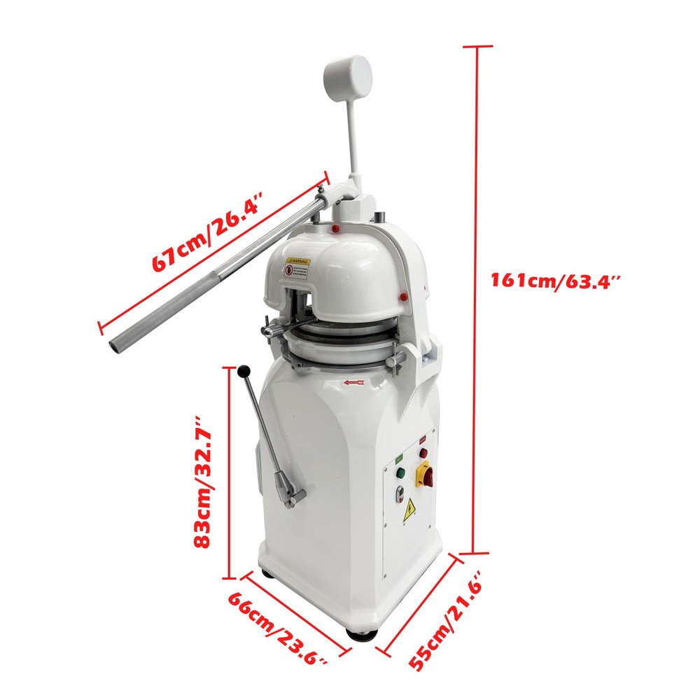 36-Piece Dough Divider  Dough Automatic Rounding Machine Dough Rollers & Cutters