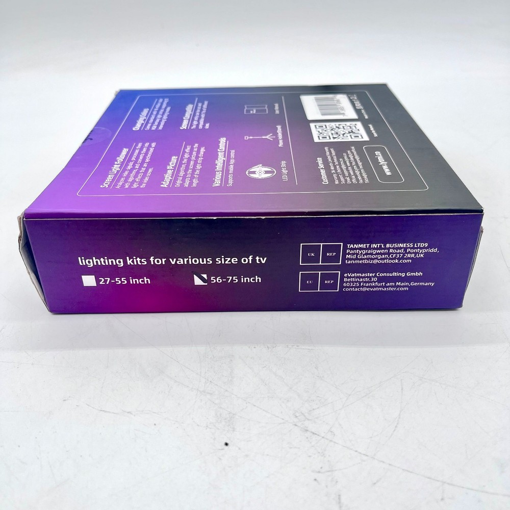 LYTMI Interactive Mood Lighting TV Backlight Sync With Phone Camera - New