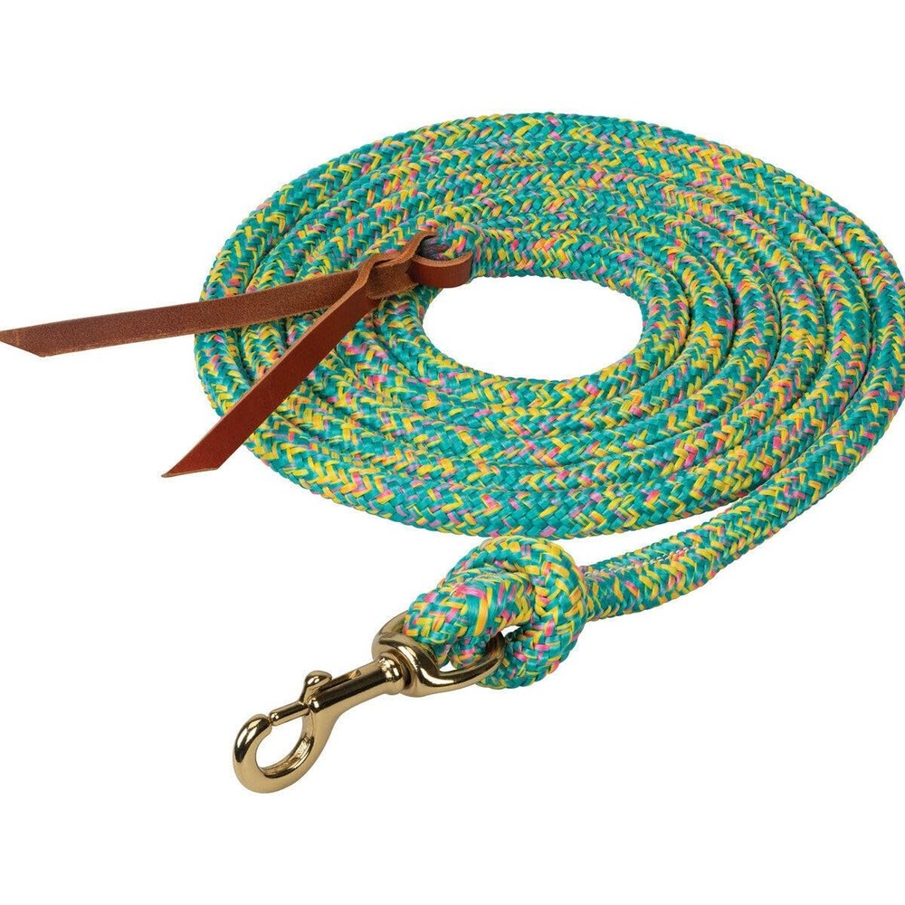 Poly Cowboy Lead w/ Snap, 5/8" x 10', UV-Resistant Polyester