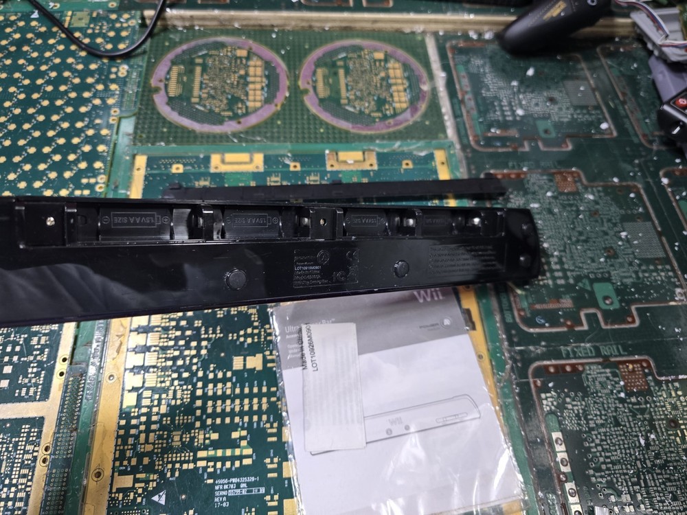 Nintendo Wii EXACT Ultra Wide Range Sensor Bar Power A 091002 Wireless-UNTESTED