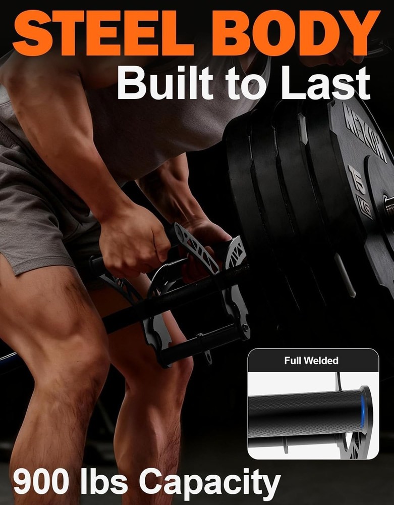 Fitarc Adjustable Width T Bar Row Handle,Landmine Attachment X-Large, Black