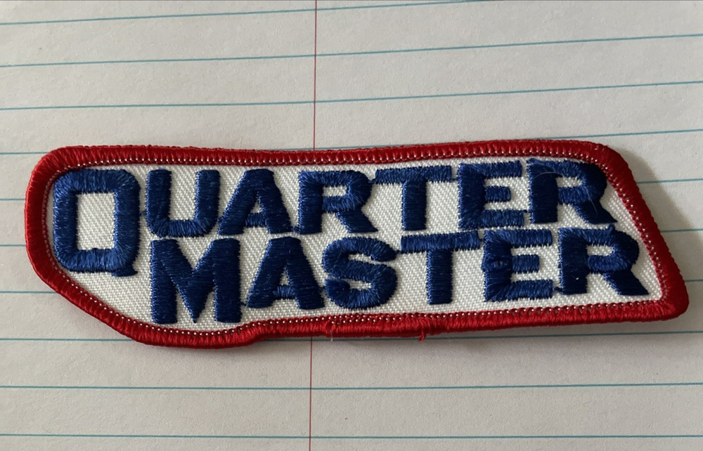 Quarter Master Patch - Original! NEW!