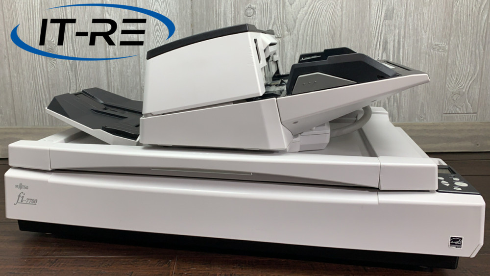 Fujitsu fi-7700 Duplex Flatbed Document Scanner PA03740-B005 Flatbed Scan Issue