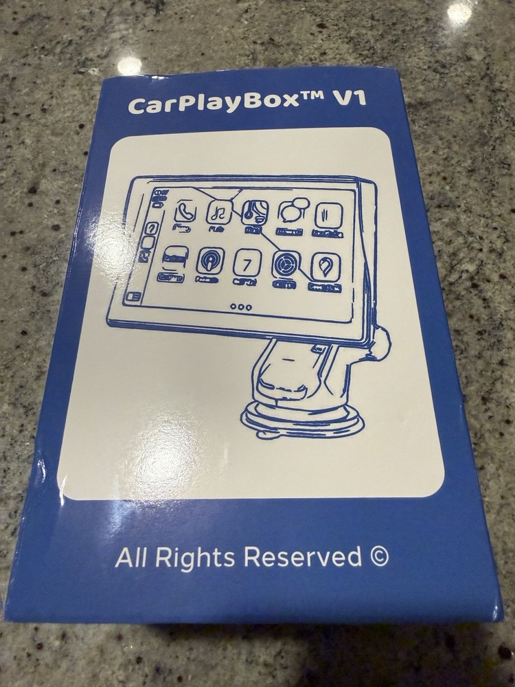 CarPlayBox V1 Compatible with Android, iPhone, Bluetooth, FM Transmitter