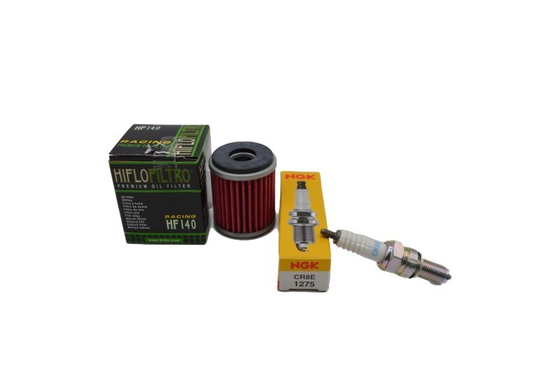 Yamaha YFZ450 Tune Up Kit SynBlend Maxima Oil Change NGK Spark Plug & Oil Filter