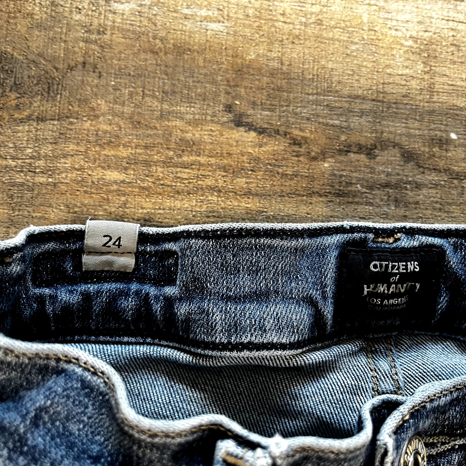 Citizens of Humanity Womens Jeans 24 Medium Wash Denim Rocket Rise Skinny