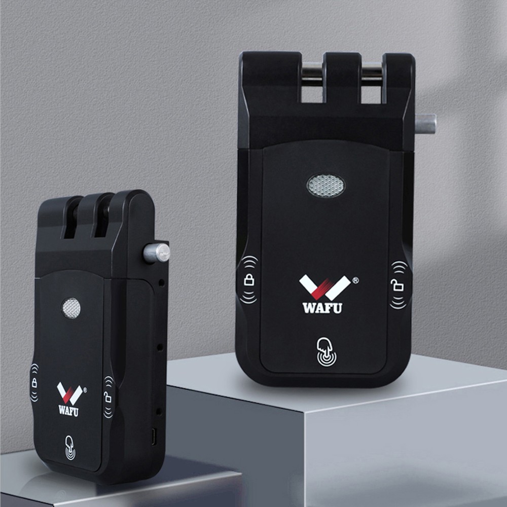 WAFU Lock Electronic Keyless Door Lock Invisible Keyless C4I7