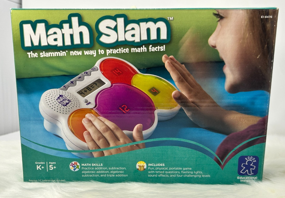 Math Slam Educational Insights COMPLETE TESTED