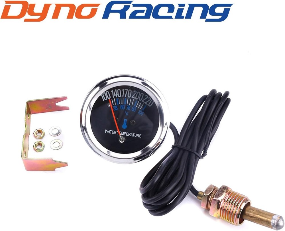 2'' 52mm Pointer Mechanical Water Temperature Gauge Temperature Temp Meter