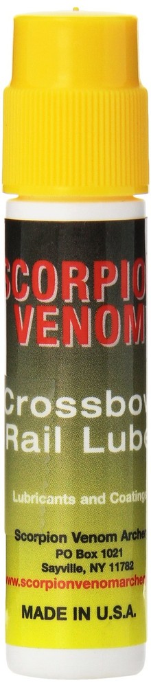 Sable Scorpion Venom Crossbow Rail Lube, Yellow