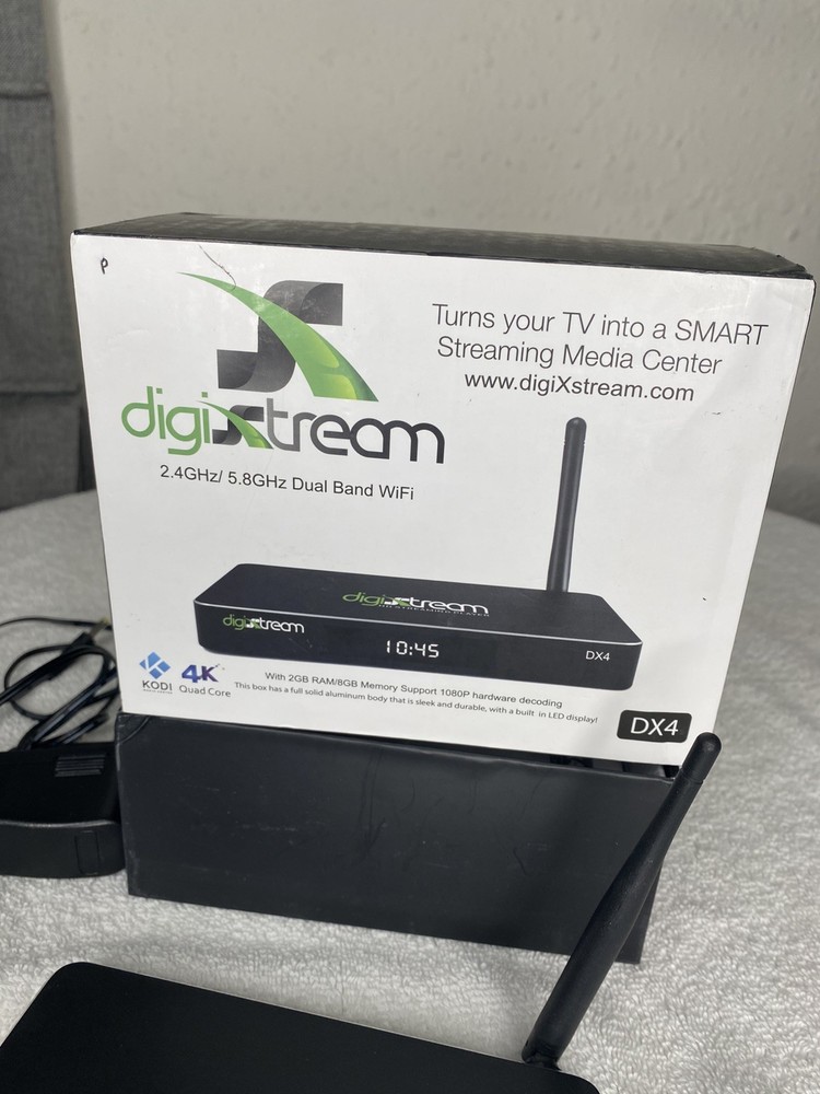 DigiXstream DX4 Quad Core 4K Android Media Box Original Box