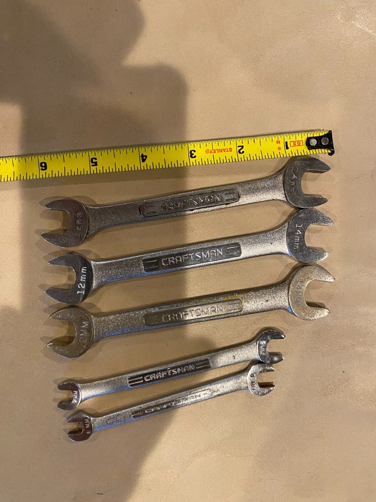 Craftsman Pre-owned Open-end Combination & Line wrenches