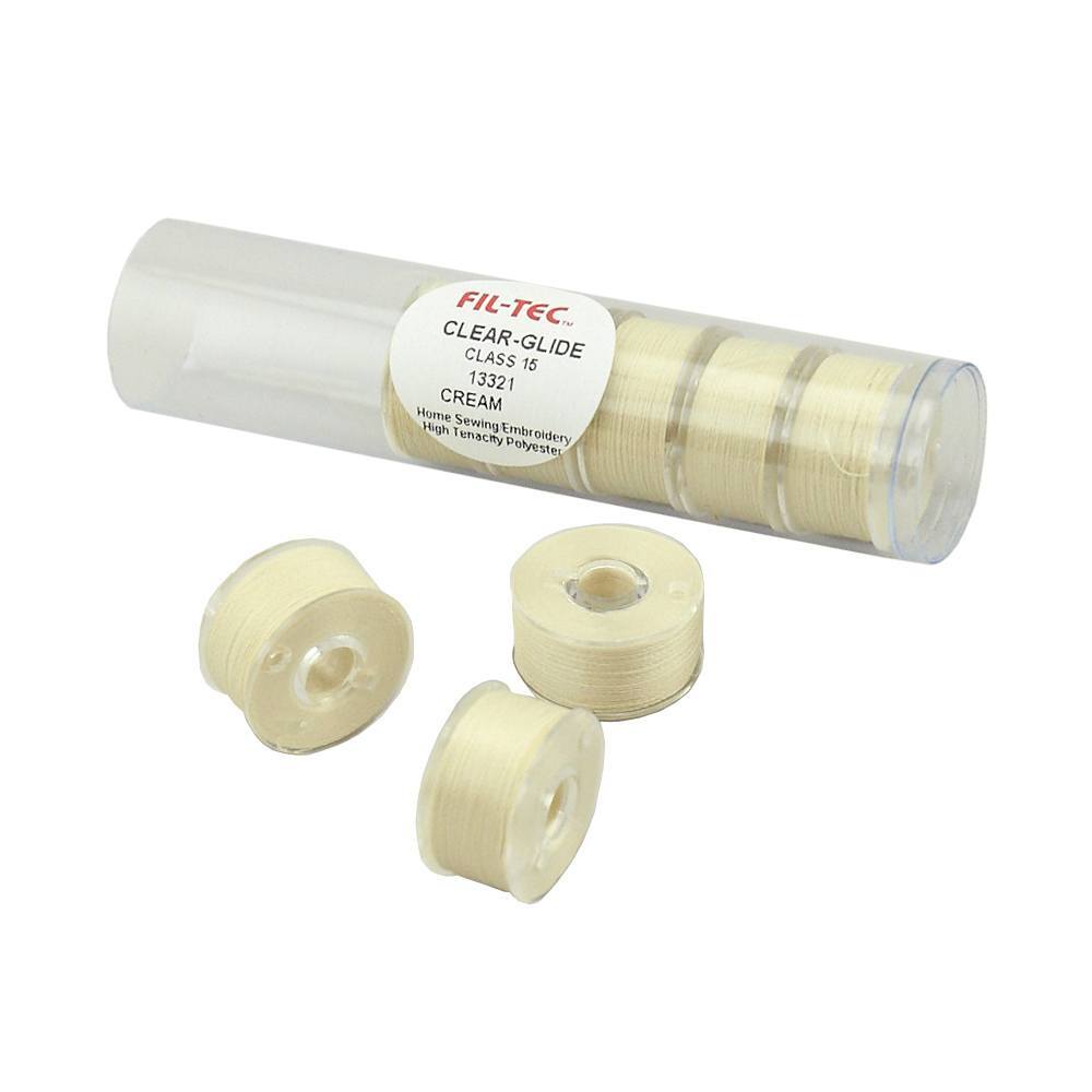 Fil-Tec Clear-Glide, Class 15 Prewound Bobbins