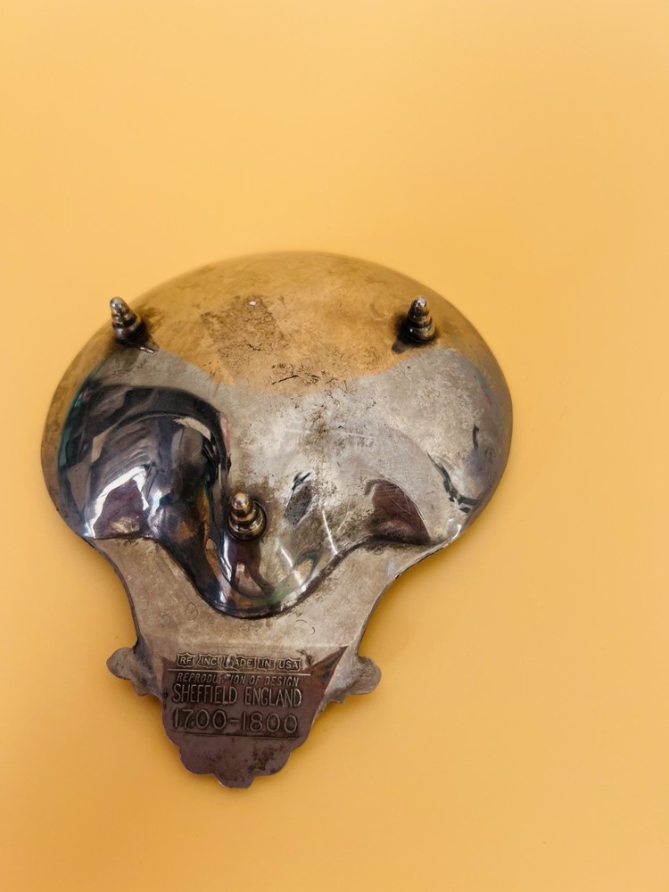 Silverplate Clam Shell Dish SHEFFIELD ENGLAND 1700-1800 Made in USA Reproduction