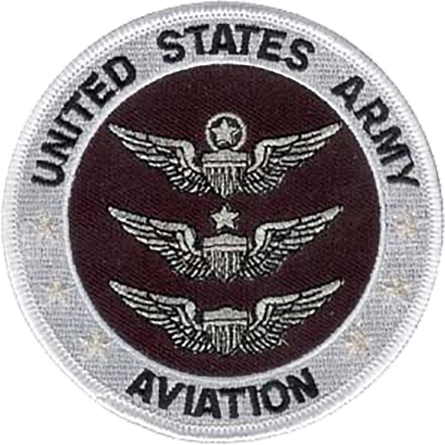 U.S. Army Aviation 3.5" Iron-On Patch