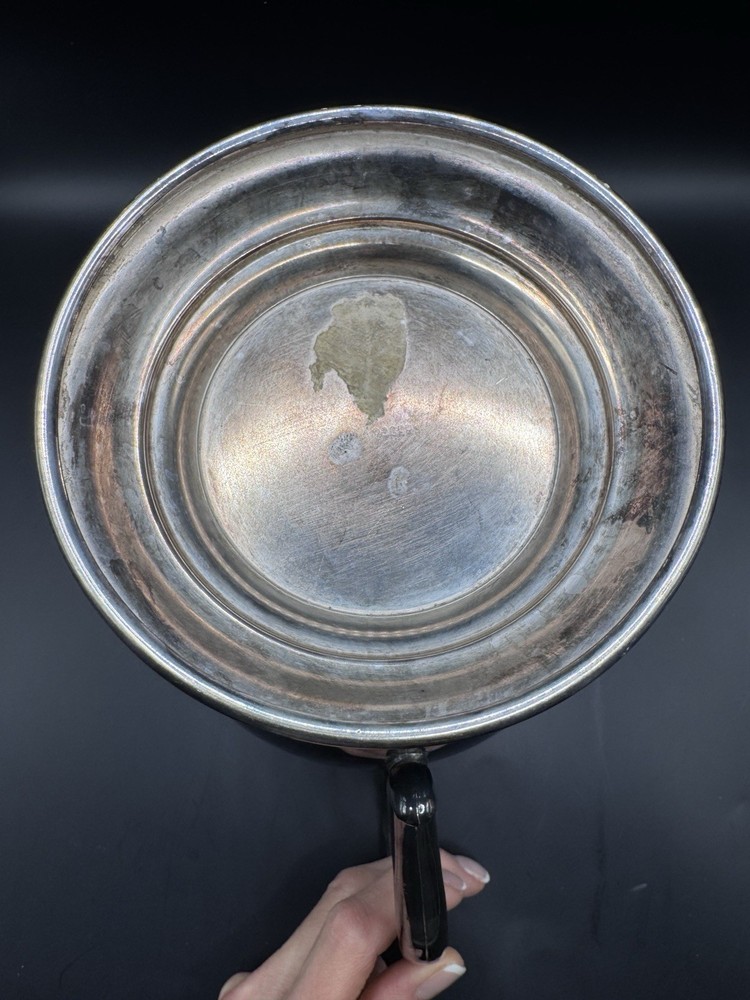 WM A Rogers Water Pitcher With Ice Lip