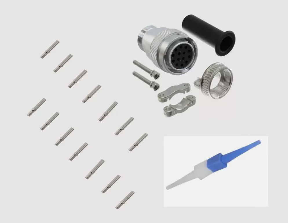 14 Pin Socket Connector w/ Socket Insert for - Attachment Side Replaces 6665001