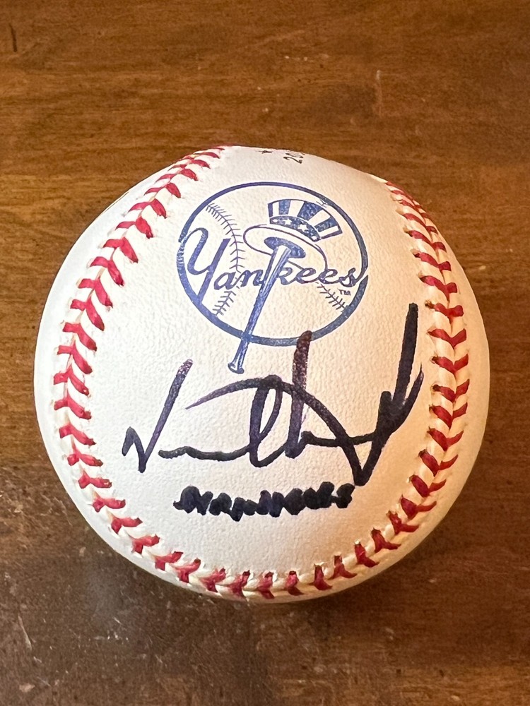 JSA SEINFELD JASON ALEXANDER SIGNED BASEBALL SHRINKAGE INSCRIPTION 2000 WS