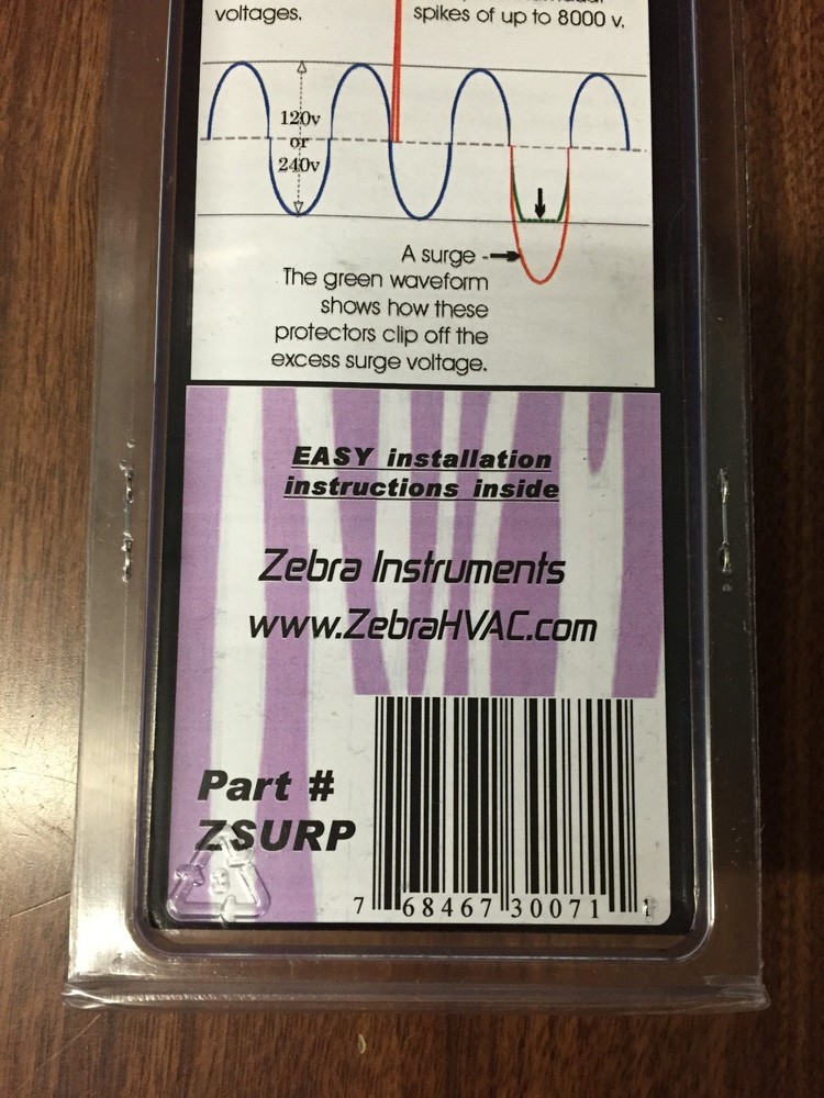 ZEBRA INSTRUMENTS 'SURGE PROTECTION KIT' ZSURP