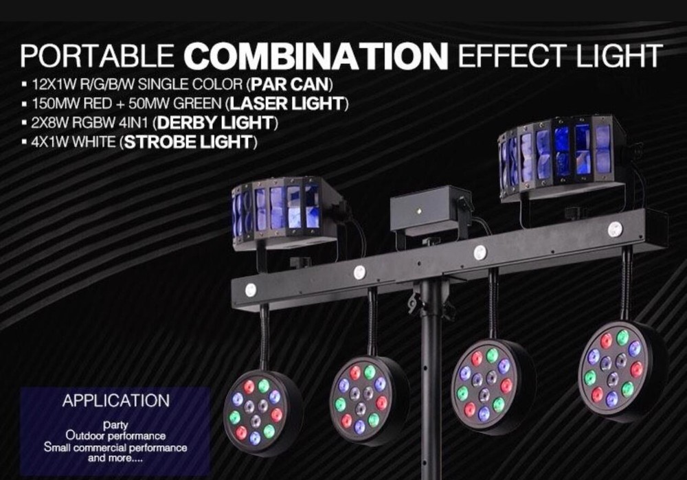 Professional DJ Lighting Package