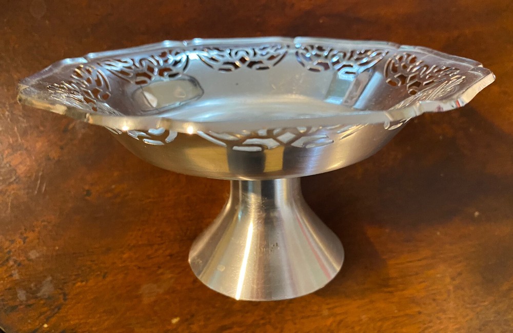 Vintage WMF Ikora 6464 brasses brushed Silverplate Bowl Coupe Dish