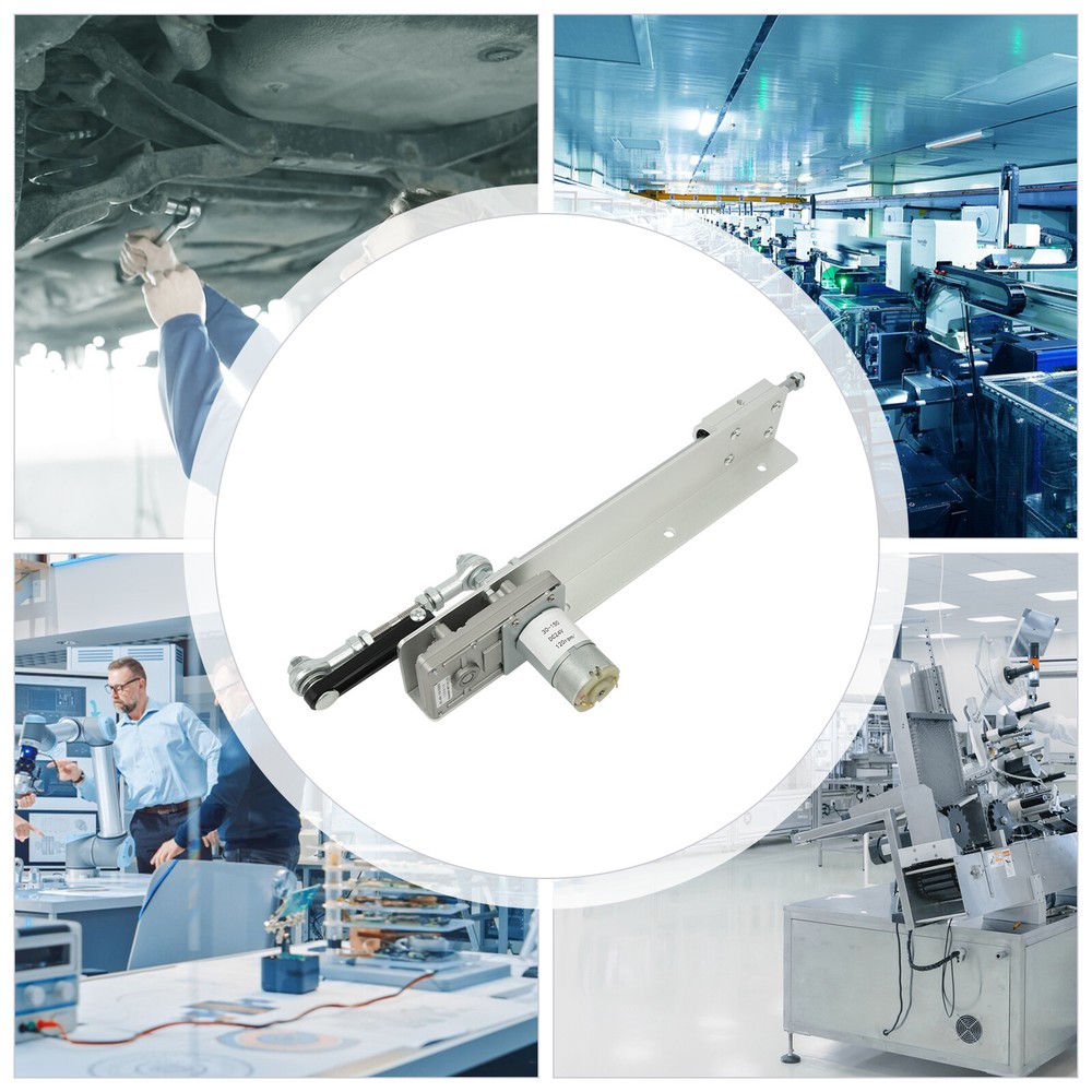 Reciprocating Cycle Linear Motor - Adjustable Stroke Actuator DC 24V, Compact