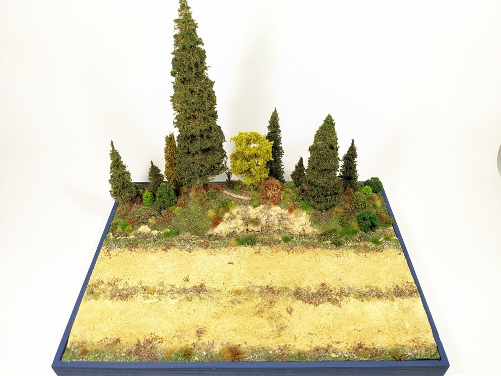 Built 1:35 Scale WWII Eastern Front Diorama